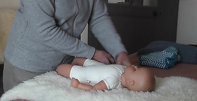 massage bebe video